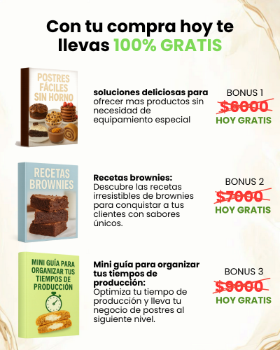 Cookies con Proposito: La Guia definitiva + 6 bonos de Regalo