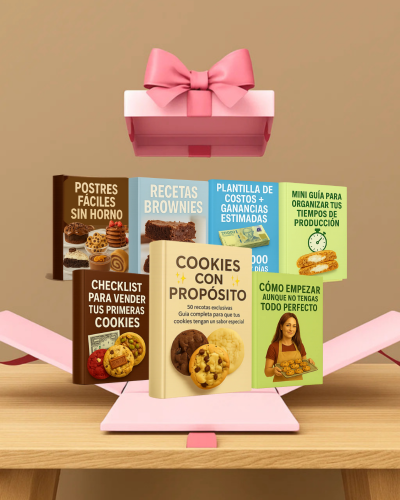 Cookies con Proposito: La Guia definitiva + 6 bonos de Regalo